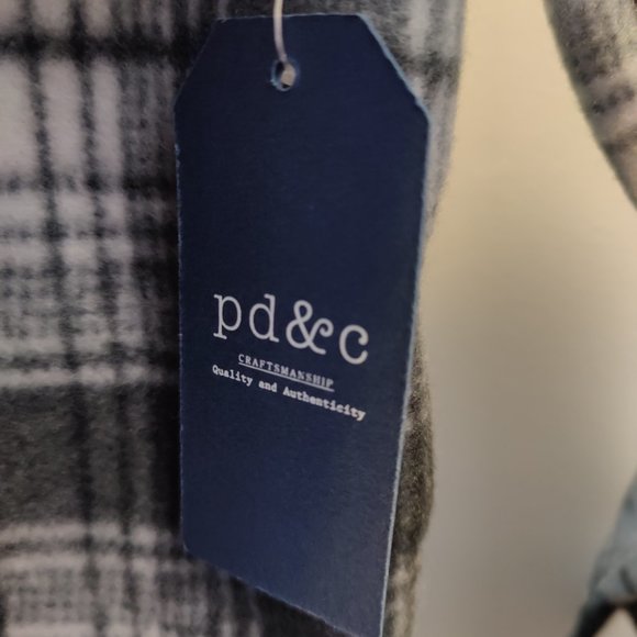 BNWT Hooded Flannel Shirt with Sherpa Lining - Picture 5 of 5